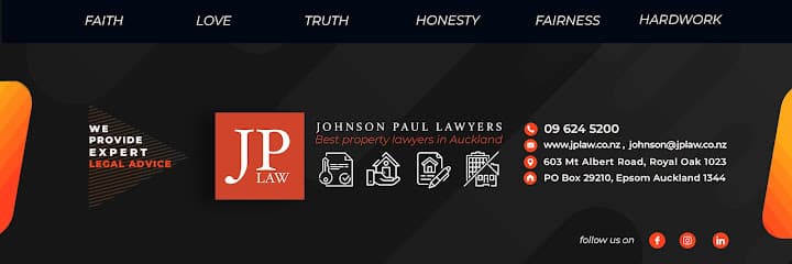Johnson Paul Lawyers - Property Conveyancing Lawyers In Auckland